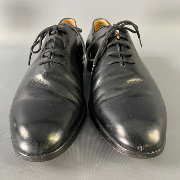 WILKES BASHFORD Size 9.5 Black Leather Lace Up Shoes main image 5